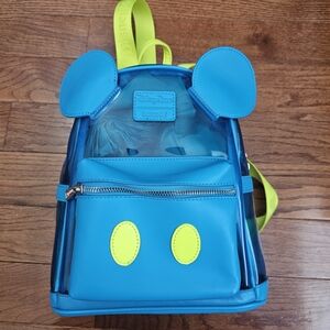 Disney Parks X Loungefly Transparent Mini Backpack